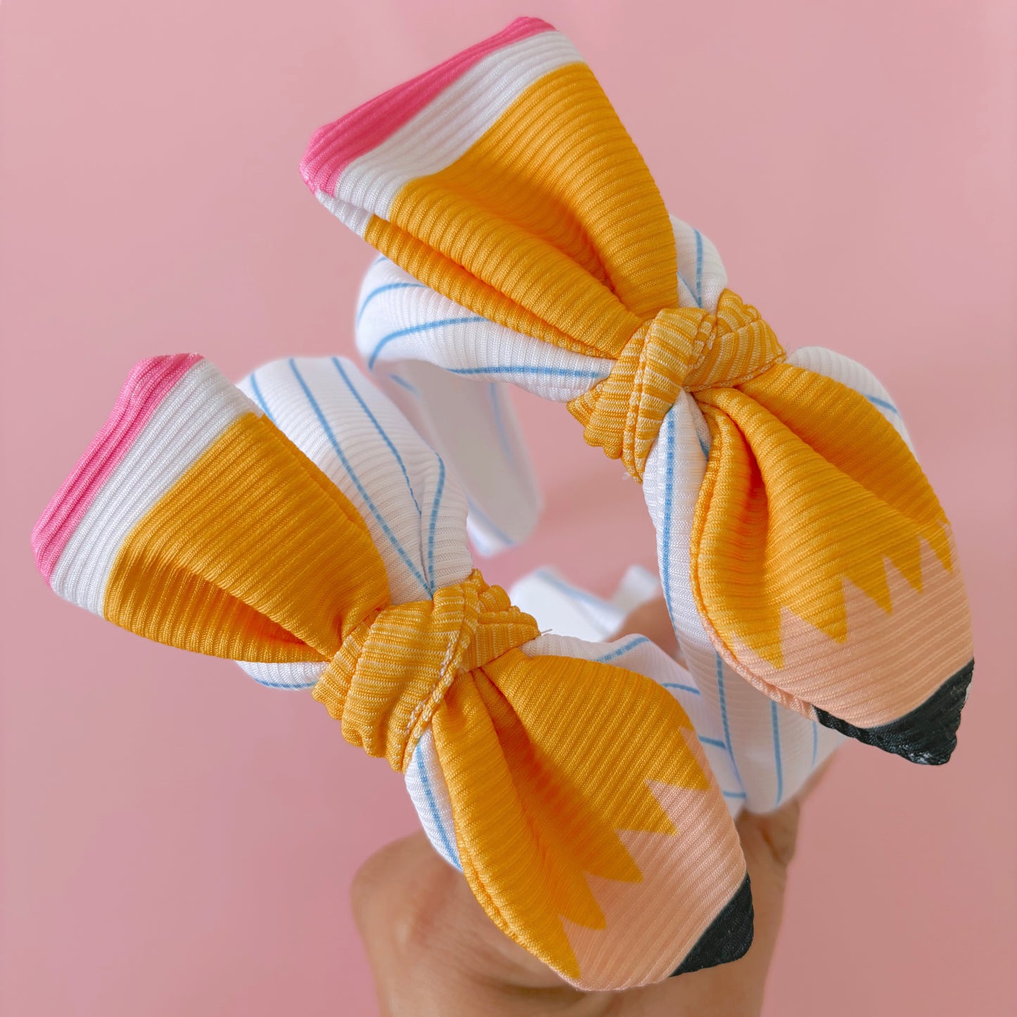 Pencil Bow Headband