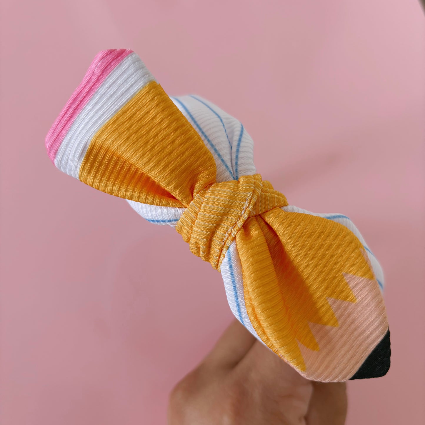 Pencil Bow Headband