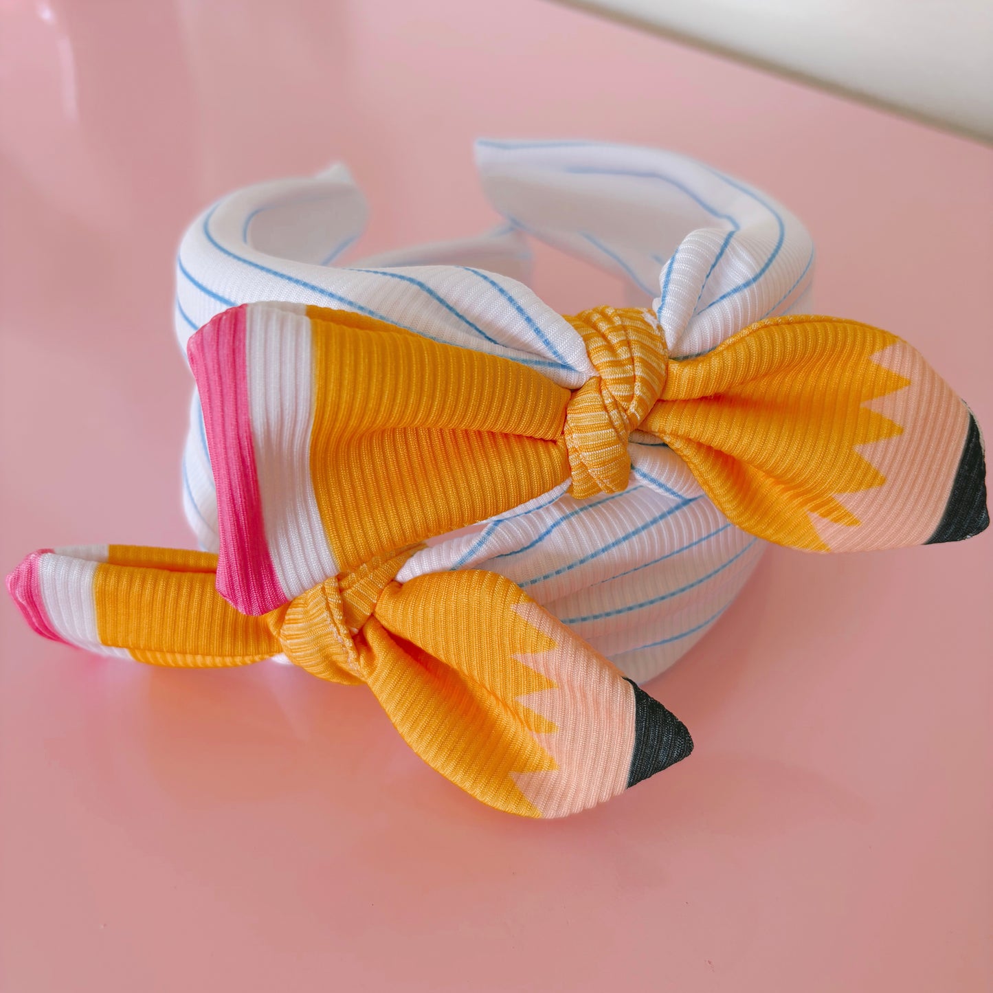 Pencil Bow Headband